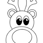 Reindeer Faces 9 Free PDF Printables Printablee