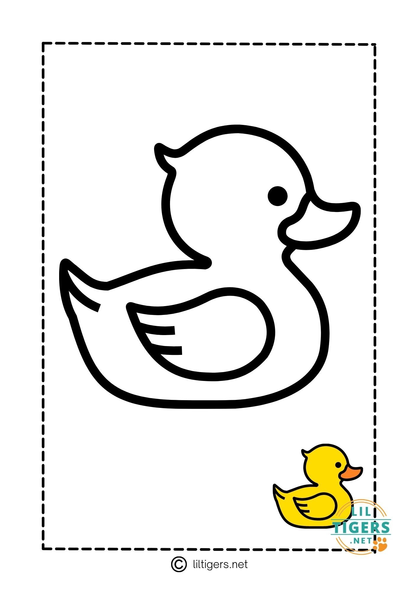 Rubber Duck Template