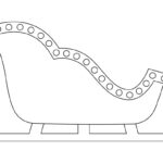 Santa Sleigh Coloring Pages Templates Printabulls