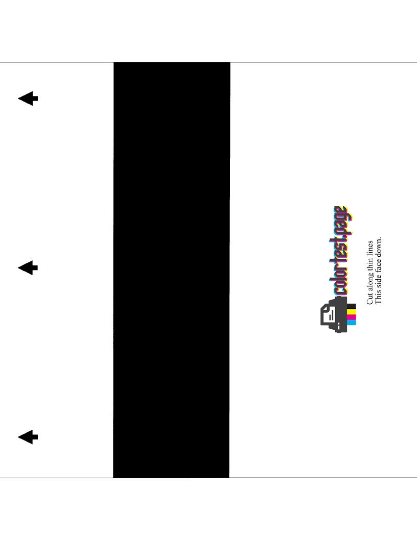 Scanner Calibration Sheet Download PDF Color Test Page
