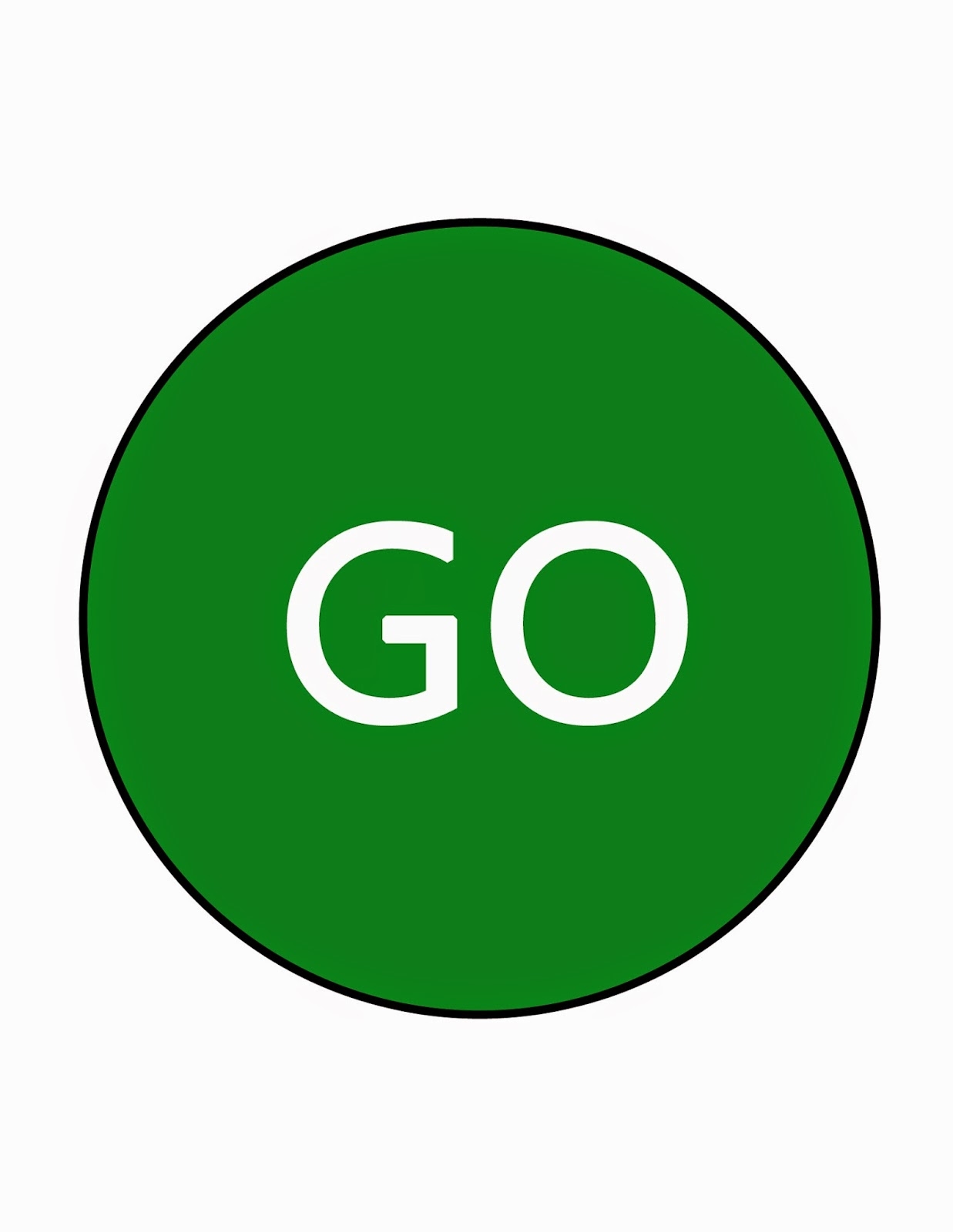 She s Always Write Autism Visual Tool Reversible Stop And Go Sign