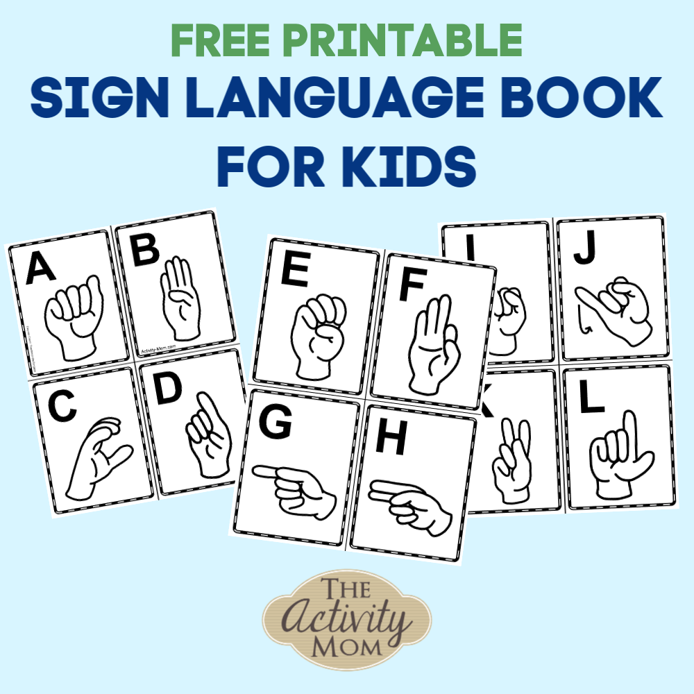 printable sign language letters