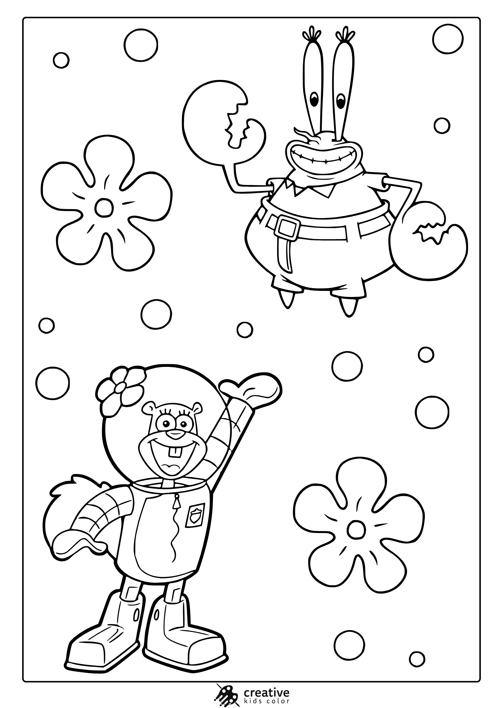 spongebob coloring sheets printable