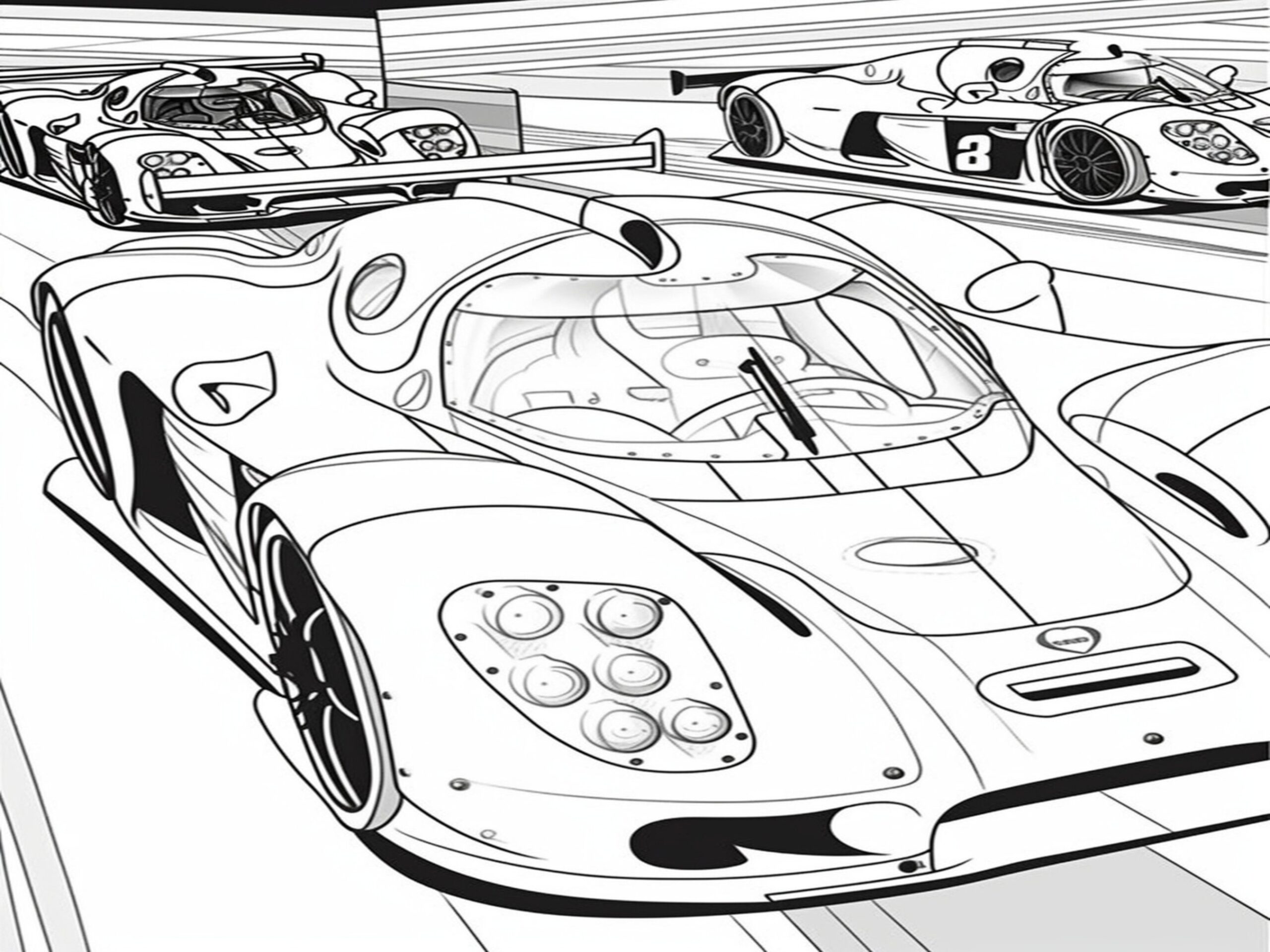 Sports Car Coloring Pages High speed Supercar Art PDF Download Etsy Sports Car Coloring Pages High speed Supercar Art PDF Download Etsy