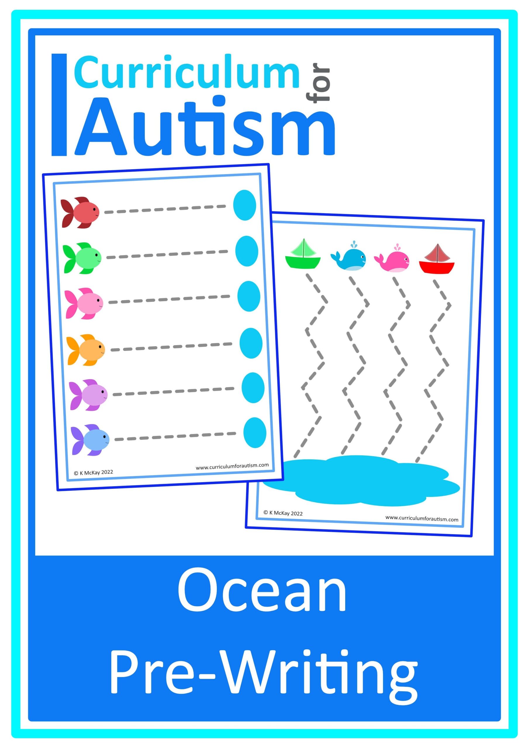 Spring Theme Pre Writing Pencil Control Skills Worksheets Autism Special Education Curriculum For Autism