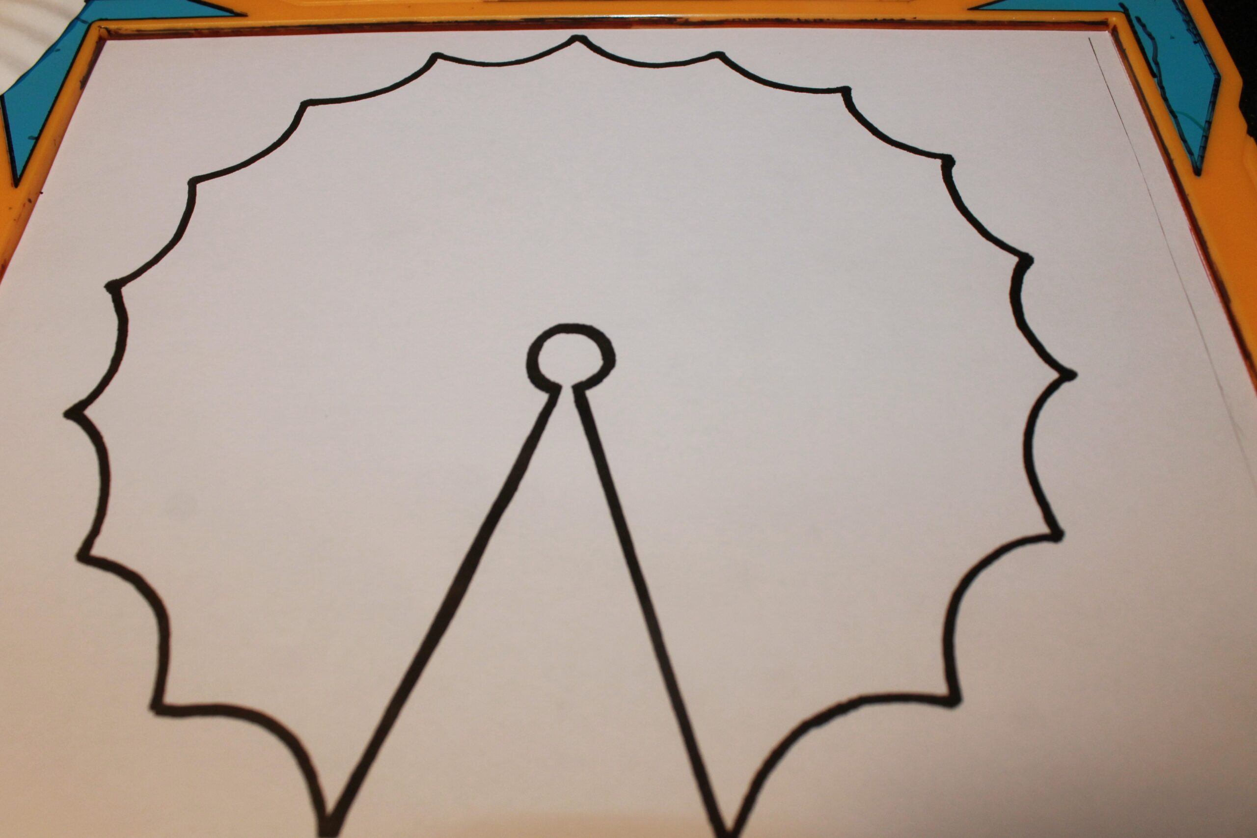 umbrella printable template
