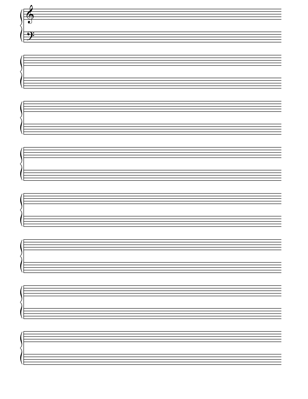 blank sheet music free printable