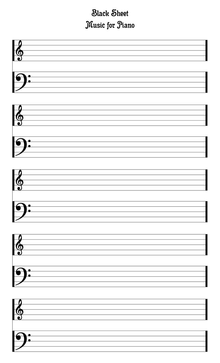 blank music sheets printable free