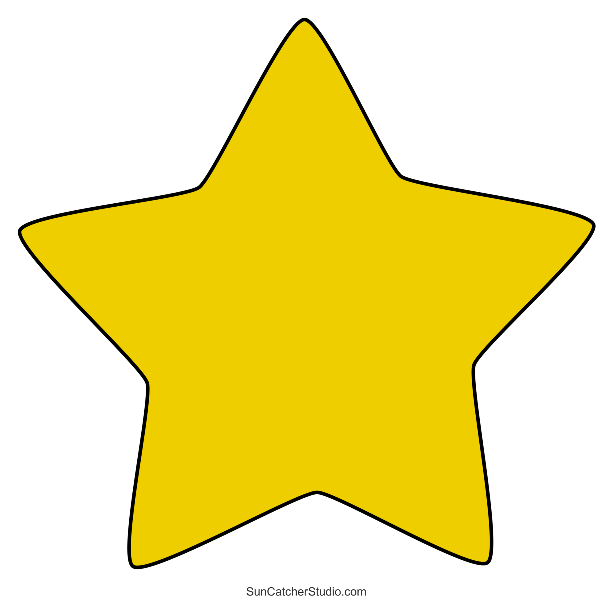 printable stars template