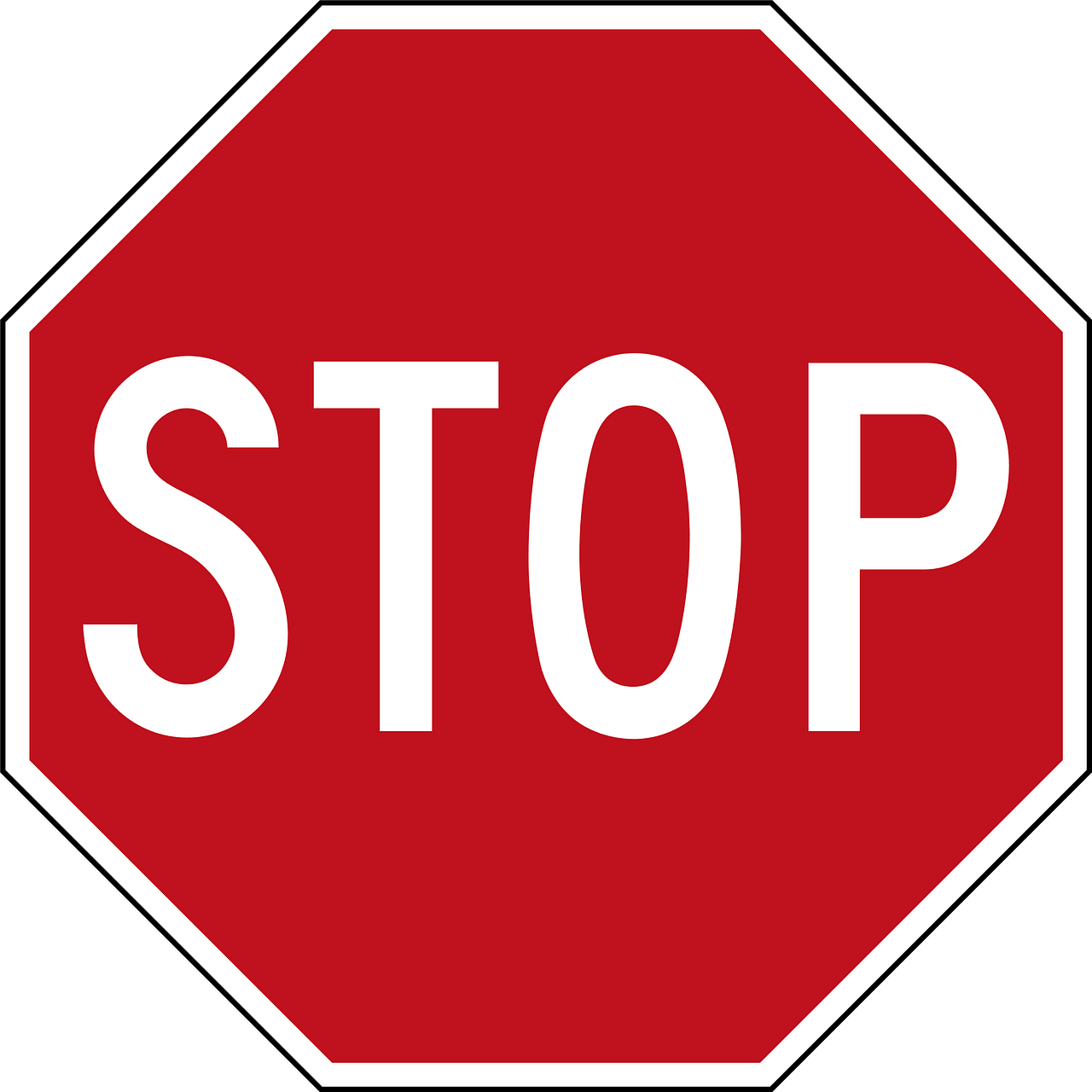 Stop Sign Free Vector Clipart Images On Creazilla
