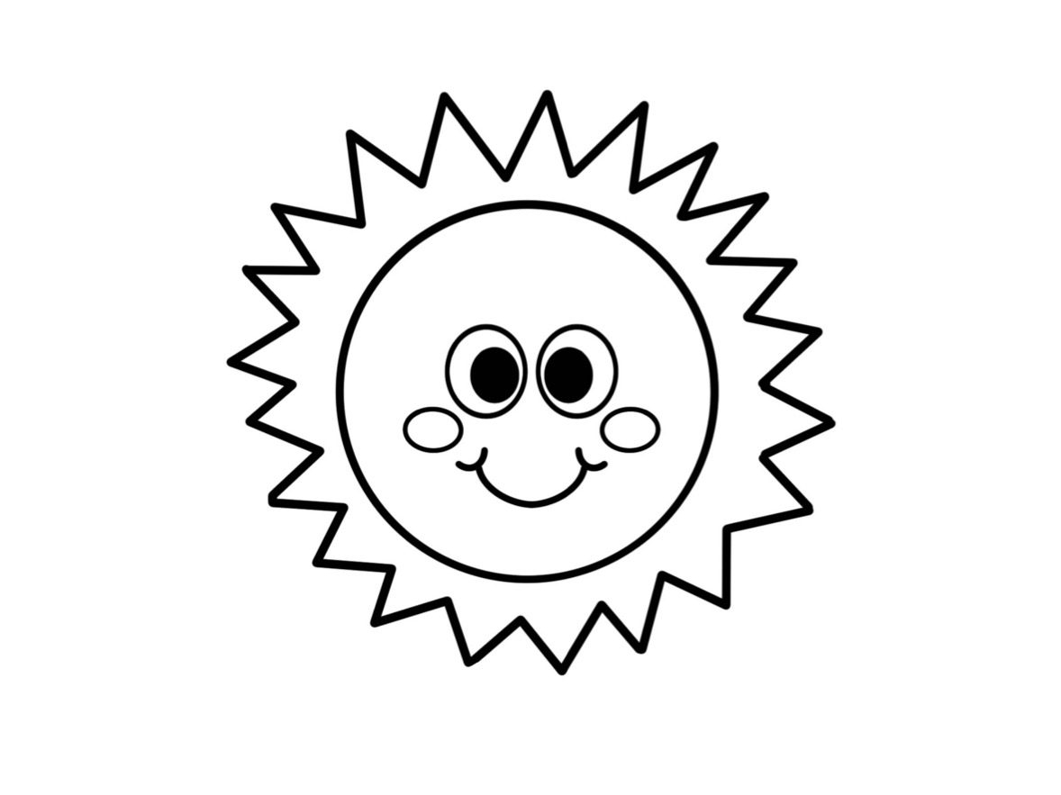 sun template printable
