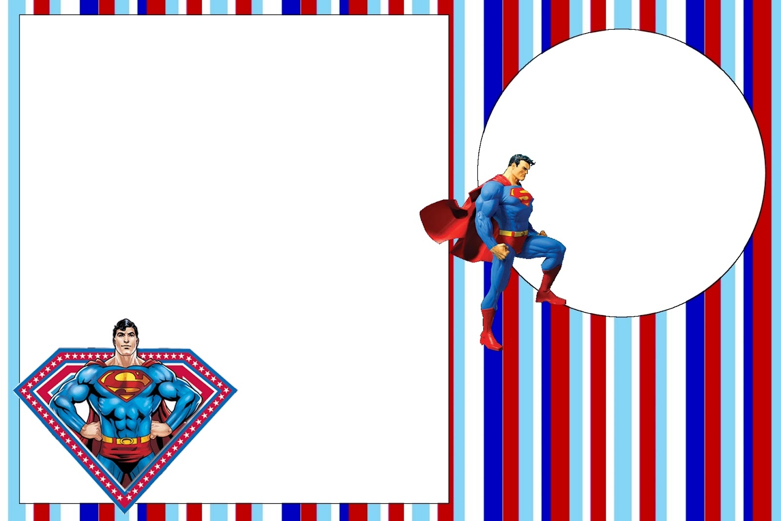 Superman Free Printable Invitations Oh My Fiesta In English