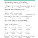 Thanksgiving Trivia a Printable For Your Gathering The Turquoise Table