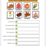 Thanksgiving Worksheets Kindergarten First Grade Workbook Printable Holiday Activity Reading Made By Teachers