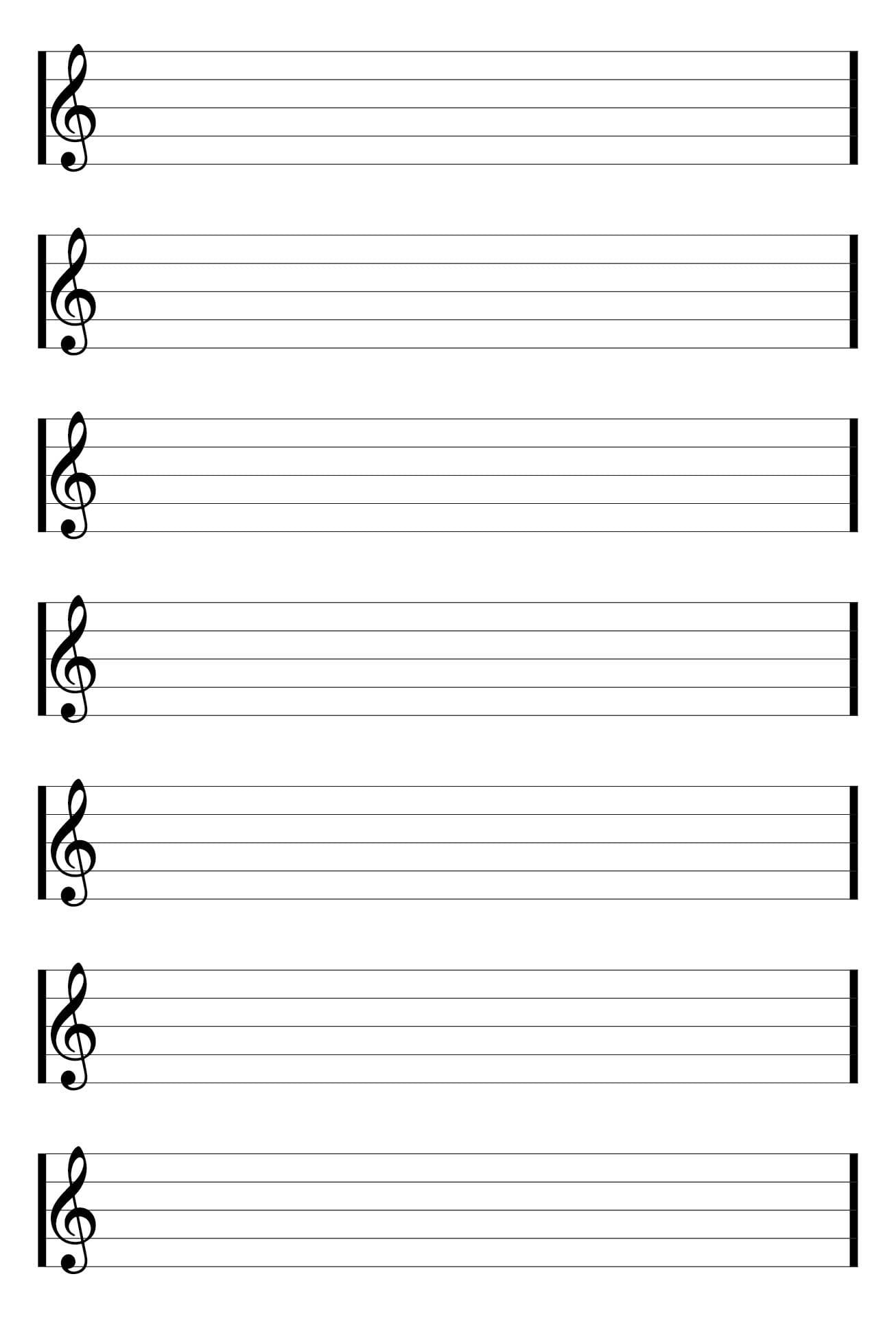 blank sheet music printable free