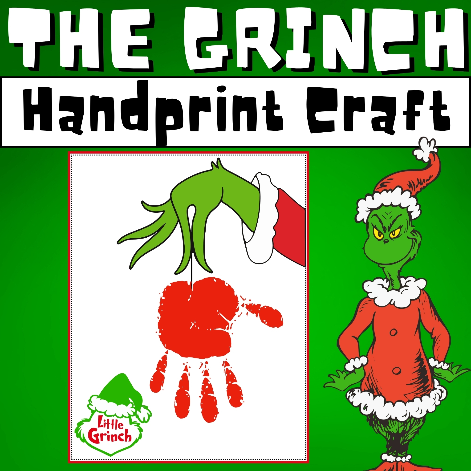 grinch printable template