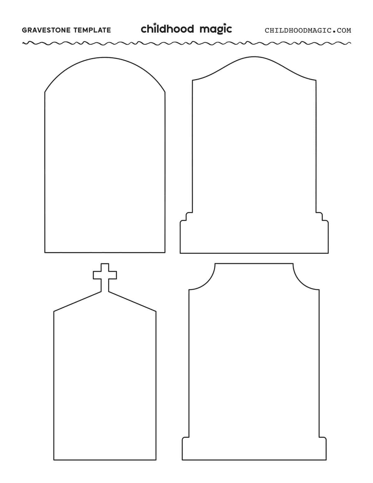 Tombstone Outline 