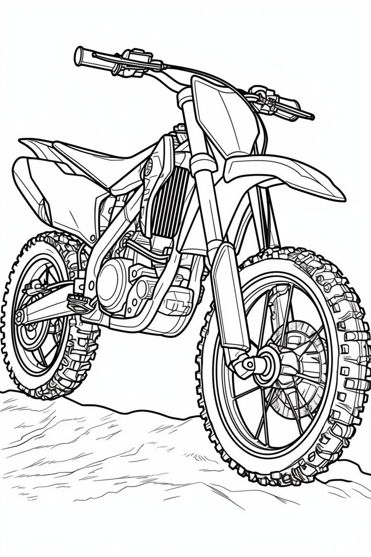 Top 19 Dirt Bike Coloring Pages 100 Free Printables 