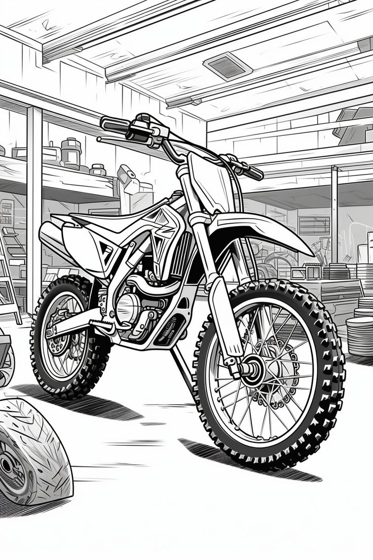 Top 19 Dirt Bike Coloring Pages 100 Free Printables 