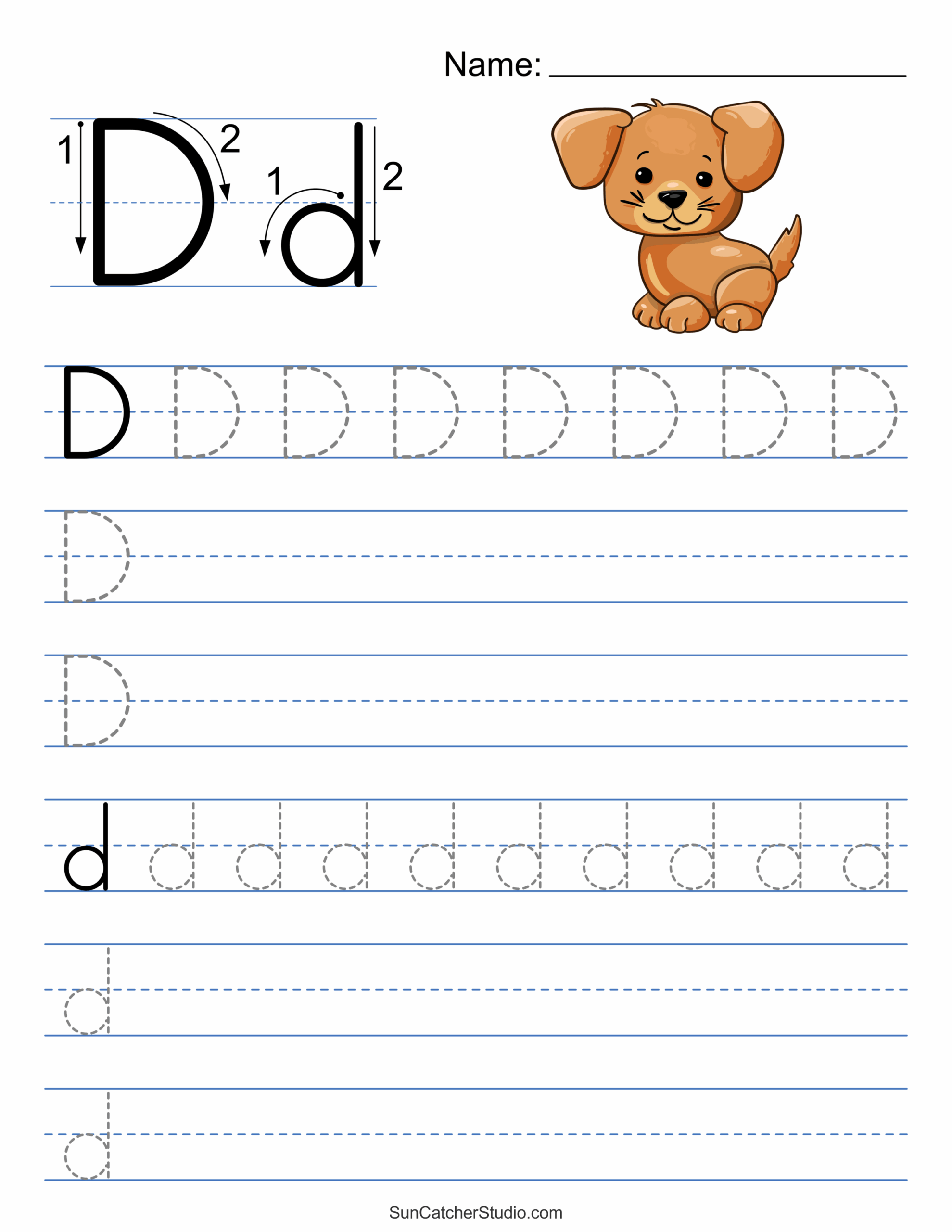 free printable abc tracing worksheets