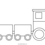 Train Cars And Locomotives Clip Art Patterns Templates Free Printables Monograms Design Tools Patterns DIY Projects