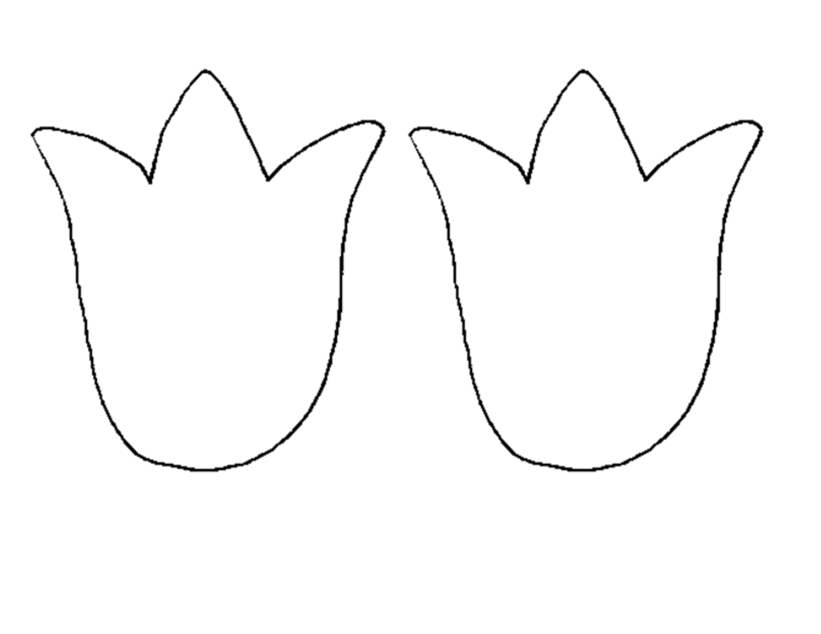 Tulip Printable Printable Alphabet Charts