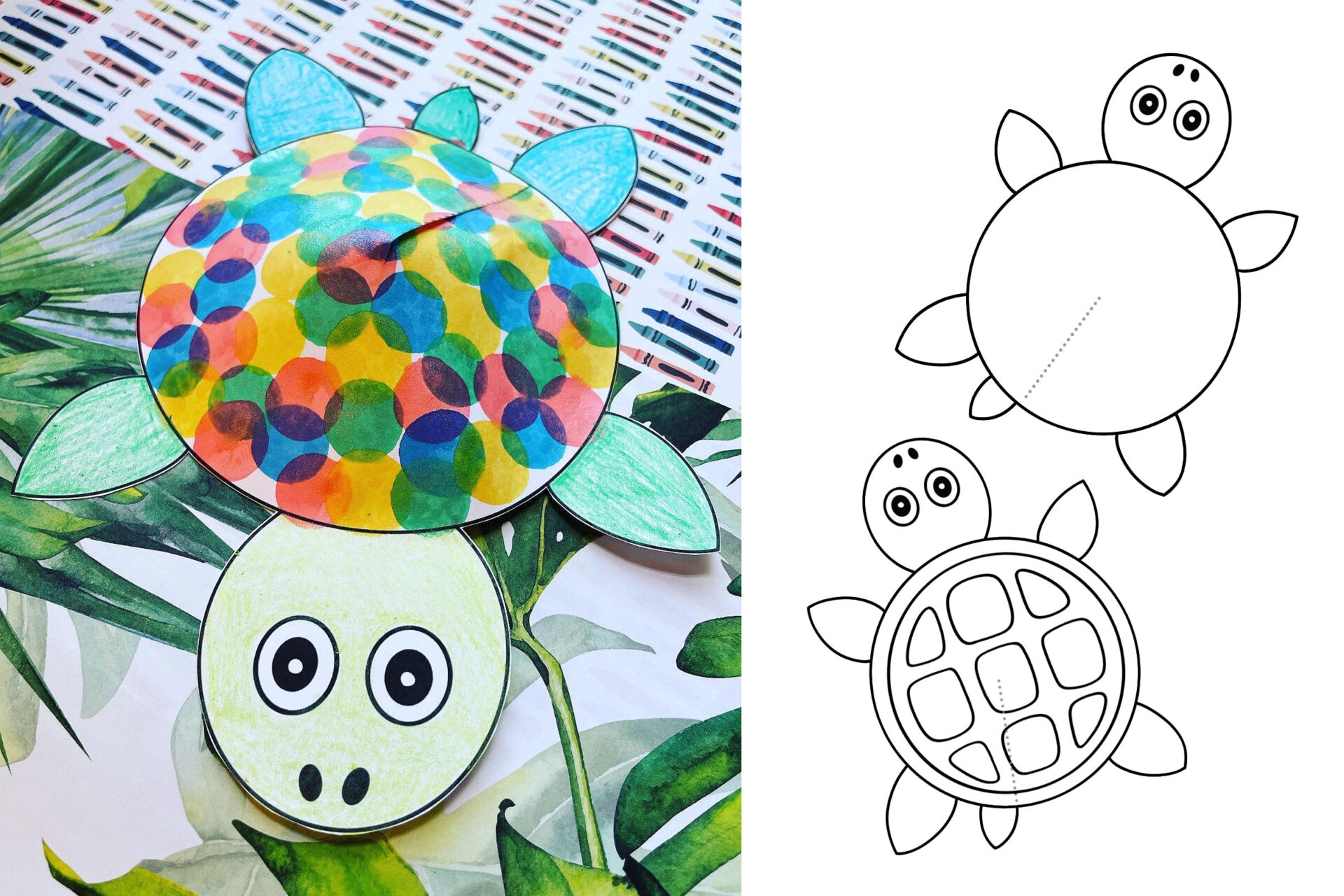 printable turtle template
