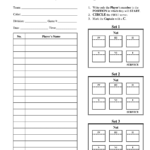 Volleyball Roster And Lineup Sheet Fill Online Printable Fillable Blank