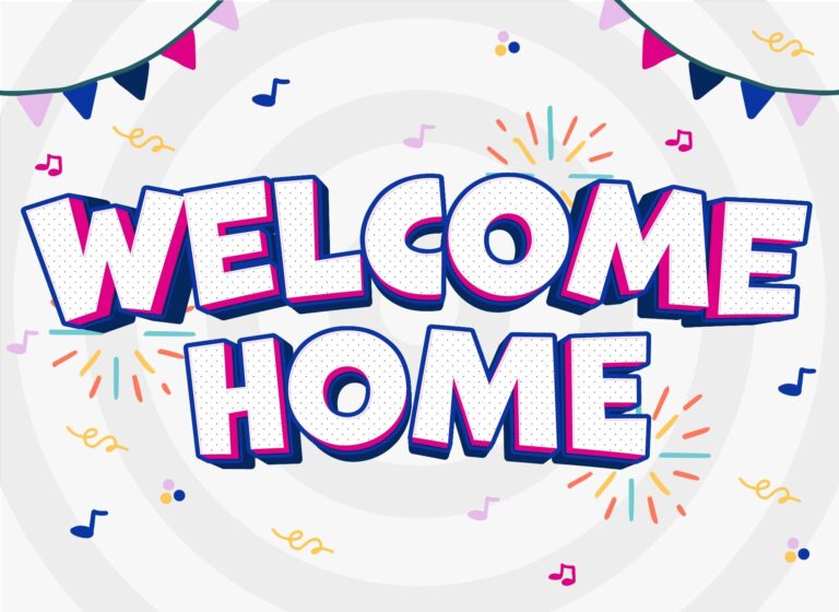 Welcome Home Printable Free