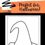 Witch Hat Printable Template perfect For Halloween INSTANT Download 