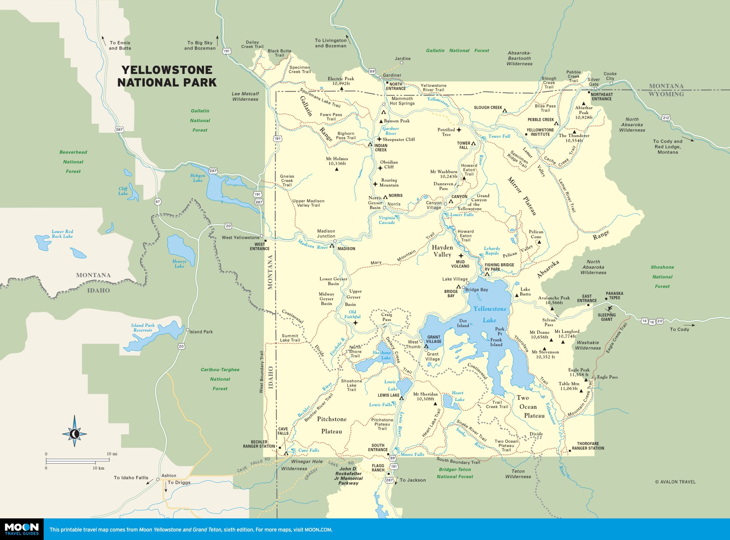 Wyoming Moon Travel Guides